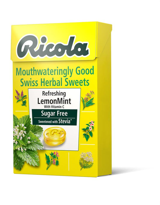 Ricola Lemon Mint Sugar Free Box 45g