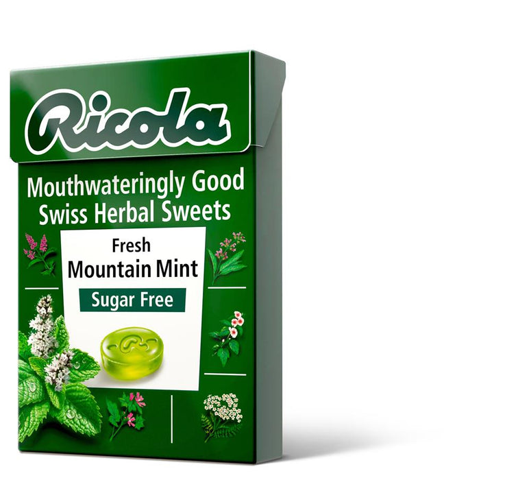 Ricola Mountain Mint Sugar Free Box 45g
