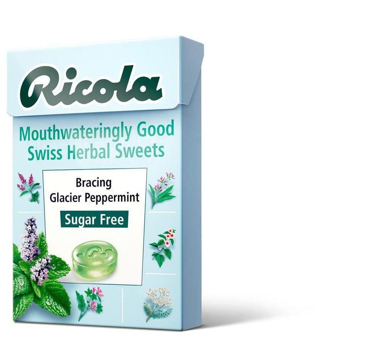 Ricola Glacier Peppermint Sugar Free 45g