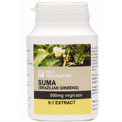 Rio Amazon Suma Brazilian Ginseng 500mg 60 Capsules