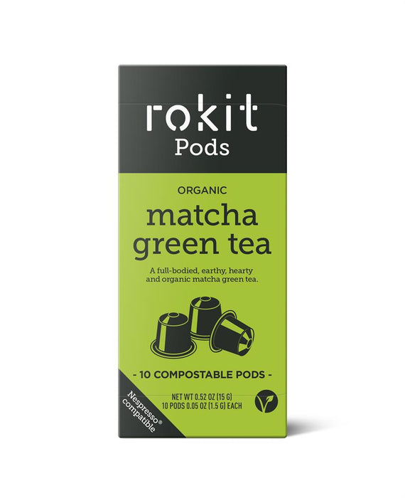 Rokit Pods Organic Matcha Pods 10pods