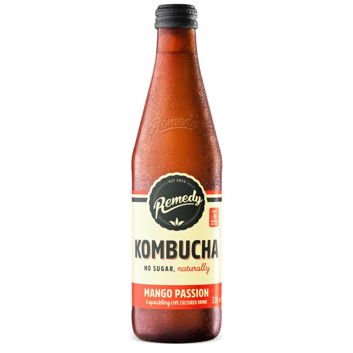 Remedy Kombucha Mango Passion 330ml