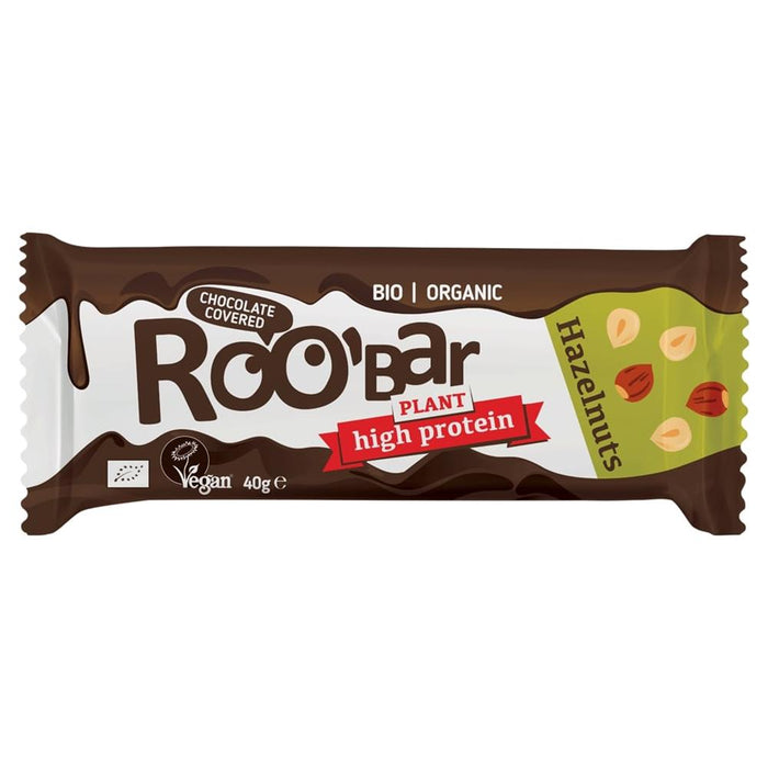 Roobar Chocolate Hazelnut&Protein Bar 40g