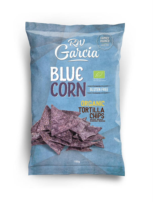R W Garcia Organic Blue Corn Tortillas 150g