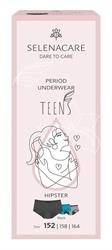 Selenacare Menstrual Undies (Teens) Hipster Black Size 162