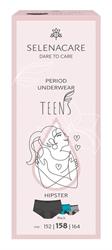 Selenacare Menstrual Undies (Teens) Hipster Black Size 158