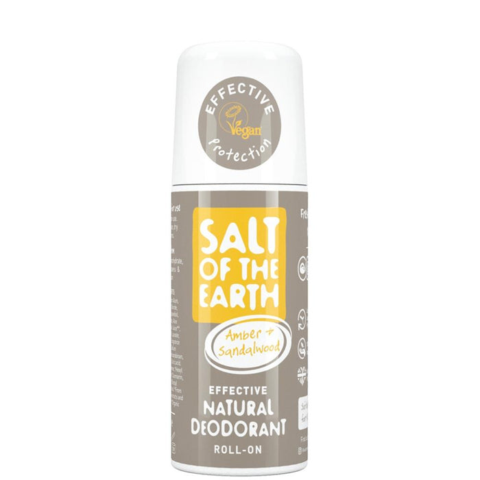 Salt Of the Earth Amber & Sandalwood Roll On 75ml