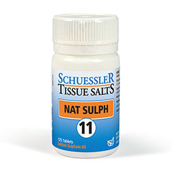Schuessler Nat Sulph No 11 125 Tablets