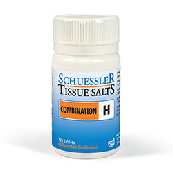 Schuessler Combination H Tissue Salts 125 Tablets
