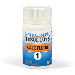 Schuessler Calc Fluor No 1 125 Tablets