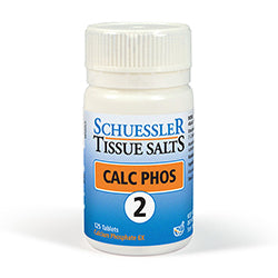 Schuessler Calc Phos No 2 125 Tablets