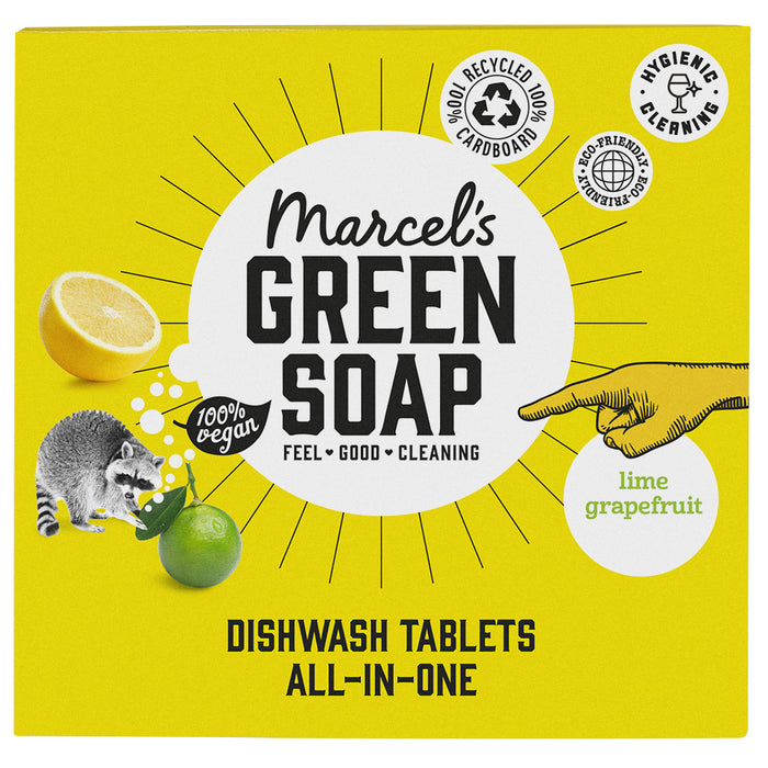Green Soap Dishwash Tabs Grapefruit &Lime 24 tablet
