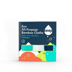 Seep 100% Bamboo All Purpose Cloth 3 Pack