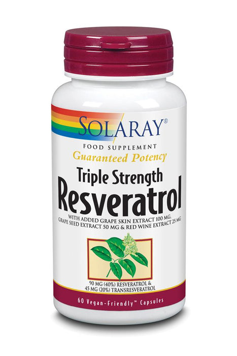 Solaray Resveratrol Triple Strength 60 capsule