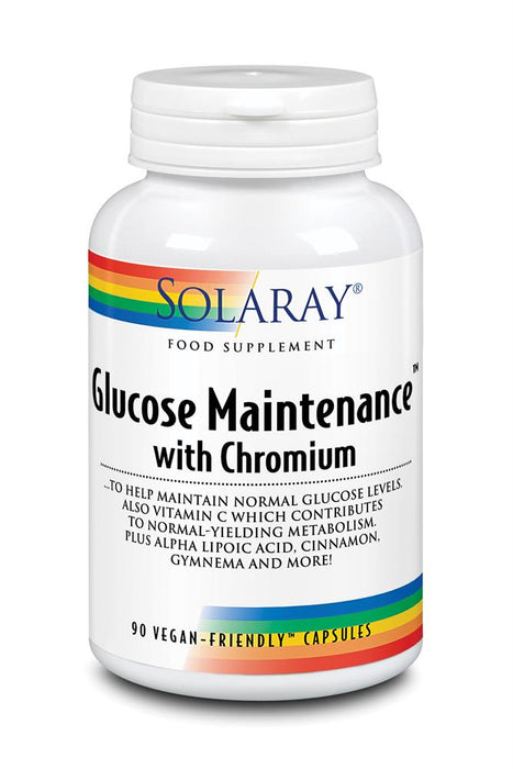 Solaray Glucose Maintenance 90vegicaps