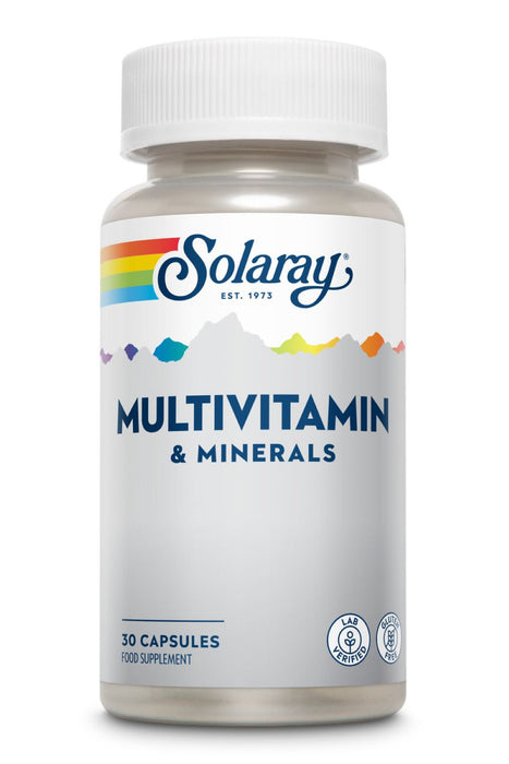 Solaray Multivitamin & Minerals 30vegicaps