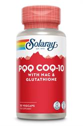 Solaray PQQ COQ10 Glutathione NAC 30 Capsules