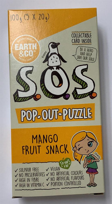 SOS Mango Dried Fruit Puzzle 100g