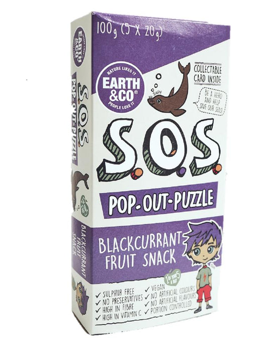 SOS Blackcurrant Dried Fruit Puzzle 100g