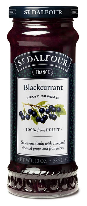 St Dalfour Blackcurrant Fruit Spread 284g