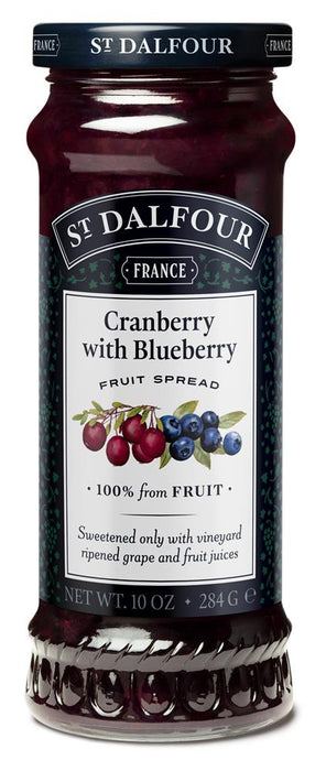 St Dalfour Cran & Blueberry Fruit Spread 284g