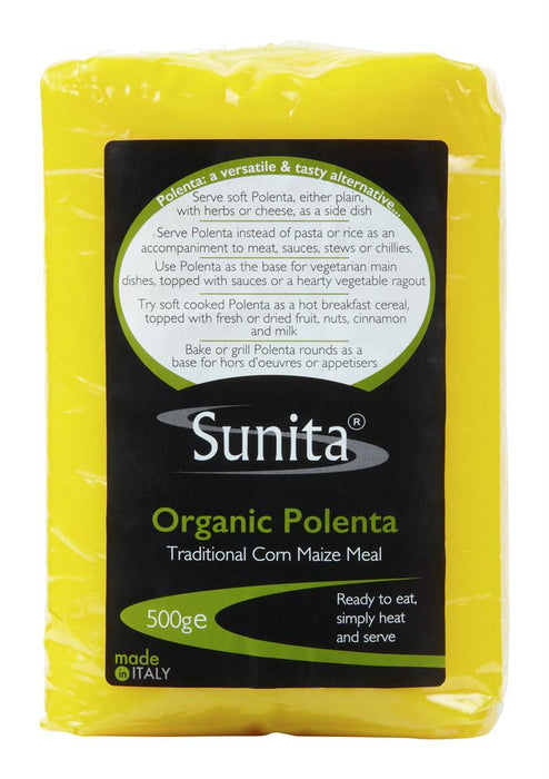 Sunita Organic Ready To Eat Polenta 500g