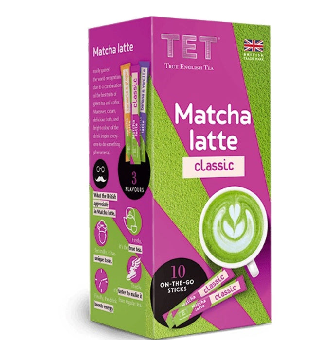True English Tea Matcha Latte Classic 10 x 10gg
