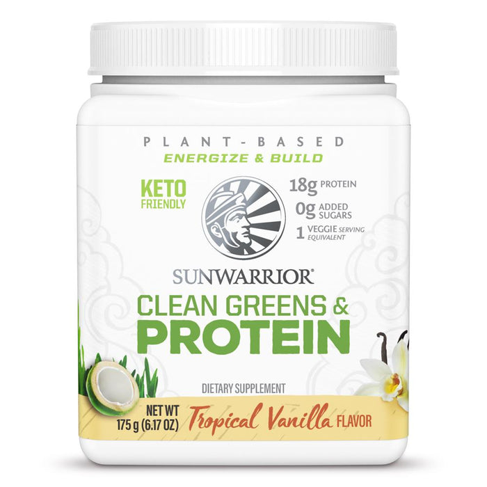 Sunwarrior Clean Greens Protein Vanilla 175g