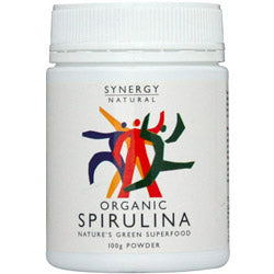 Synergy Natural Org Spirulina Powder 100g