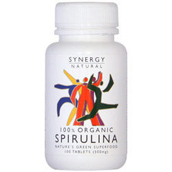 Synergy Natural Org Spirulina 100 tablet