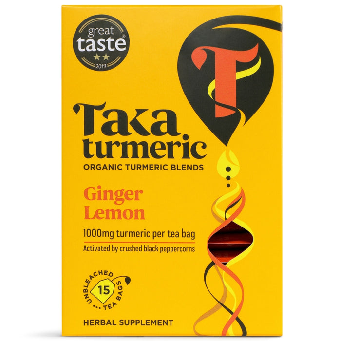 Taka Turmeric Organic Ginger Lemon 15 sachet