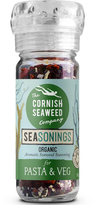 The Cornish Seaweed Company Seaweed Seasoning Pasta Veg 33g