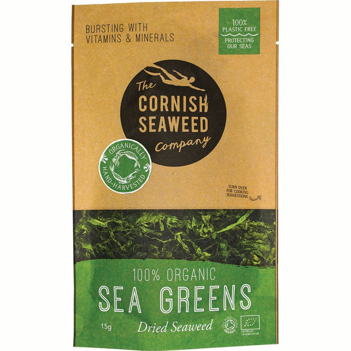 The Cornish Seaweed Company Organic Dried Sea Greens 15g