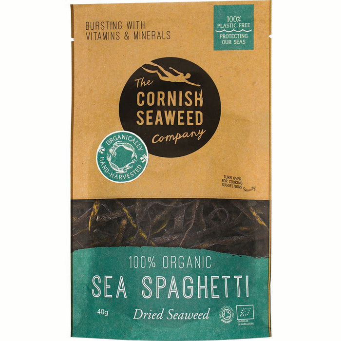 The Cornish Seaweed Company Organic Sea Spaghetti 40g