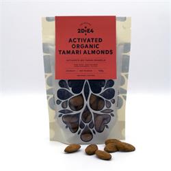 2DiE4 Live Foods Activated Organic Tamari Almonds 100g
