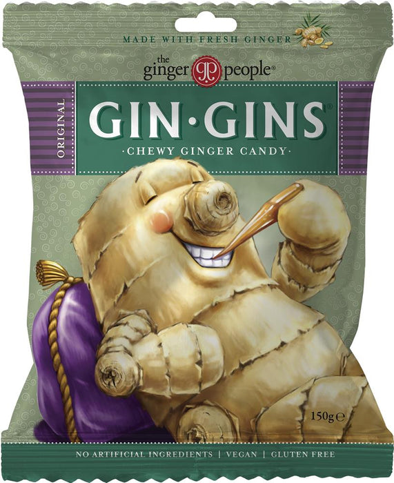 The Ginger People Gin Gins Chewy Candy 150g