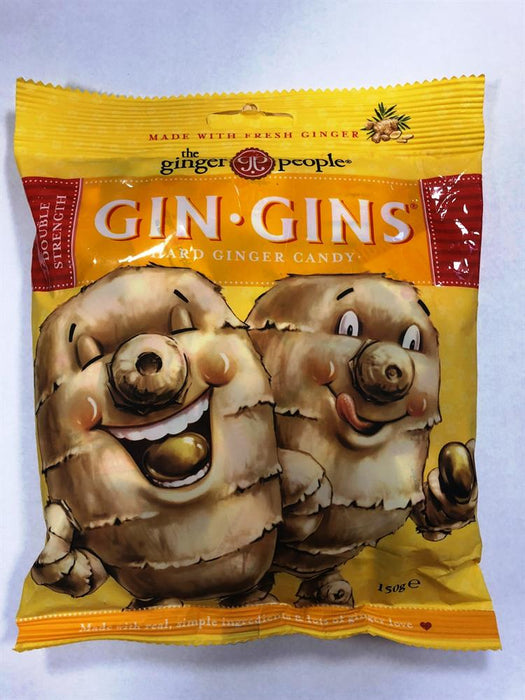 The Ginger People Gin Gins Hard Boiled Candy 150g