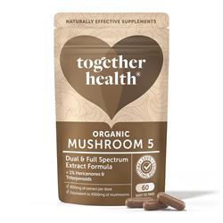 Together Health Mushroom 5 Complex 60 Capsules
