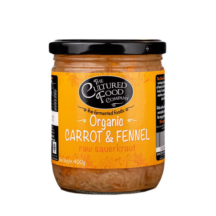 The Cultured Food Company Carrot & Fennel Sauerkraut 400g