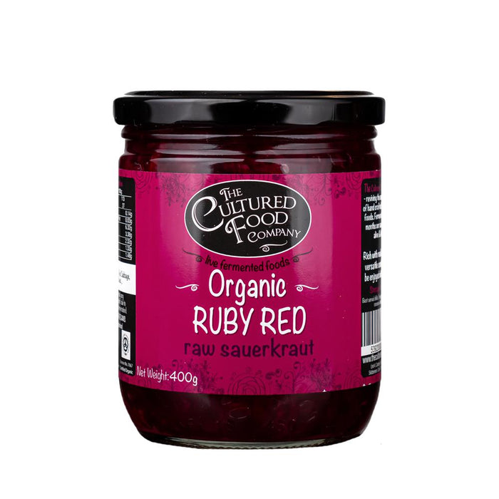 The Cultured Food Company Ruby Red Sauerkraut 400g
