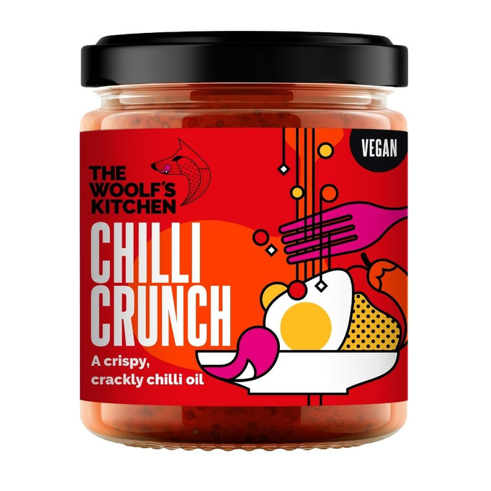 The Woolfs Kitchen Chilli Crunch 180g