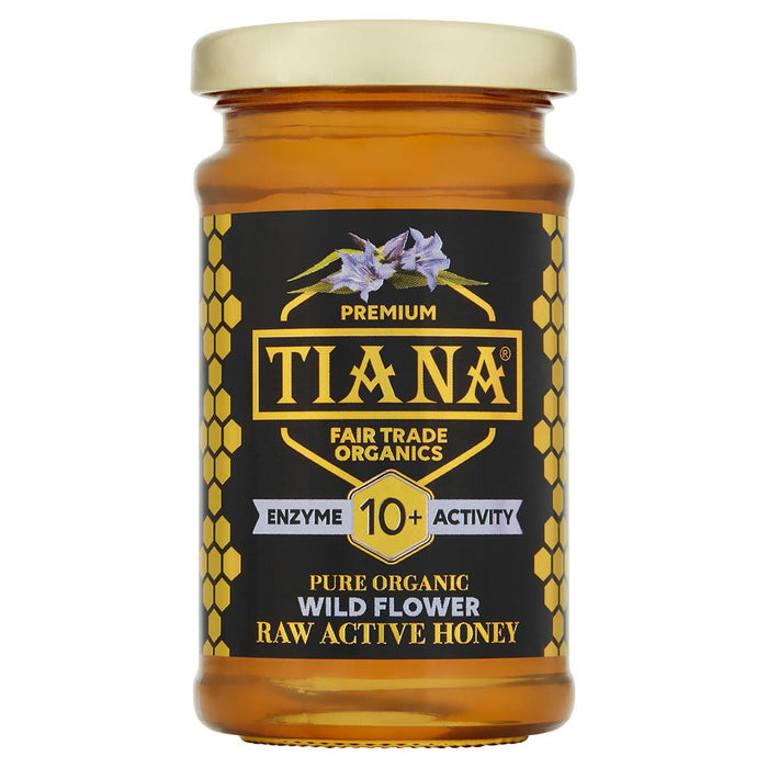 Tiana Org Raw Active Flower Honey 251g