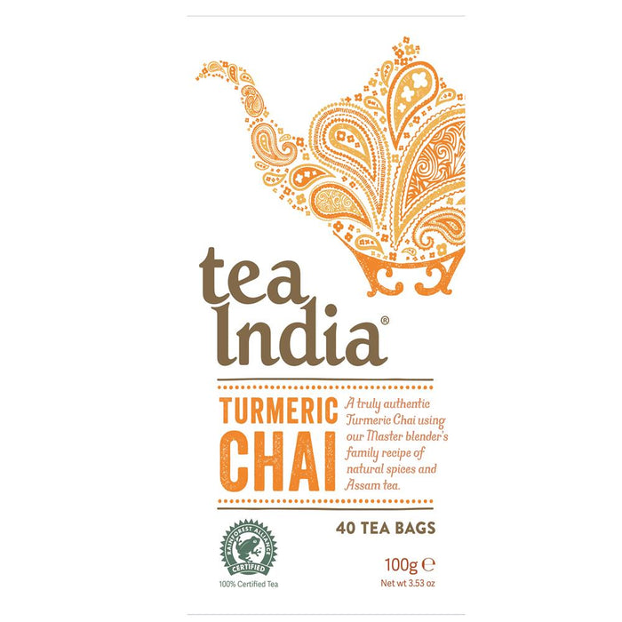 Tea India Turmeric Chai 40bag