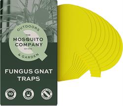 The Mosquito Co Fungus Gnat Sticky Traps x 10