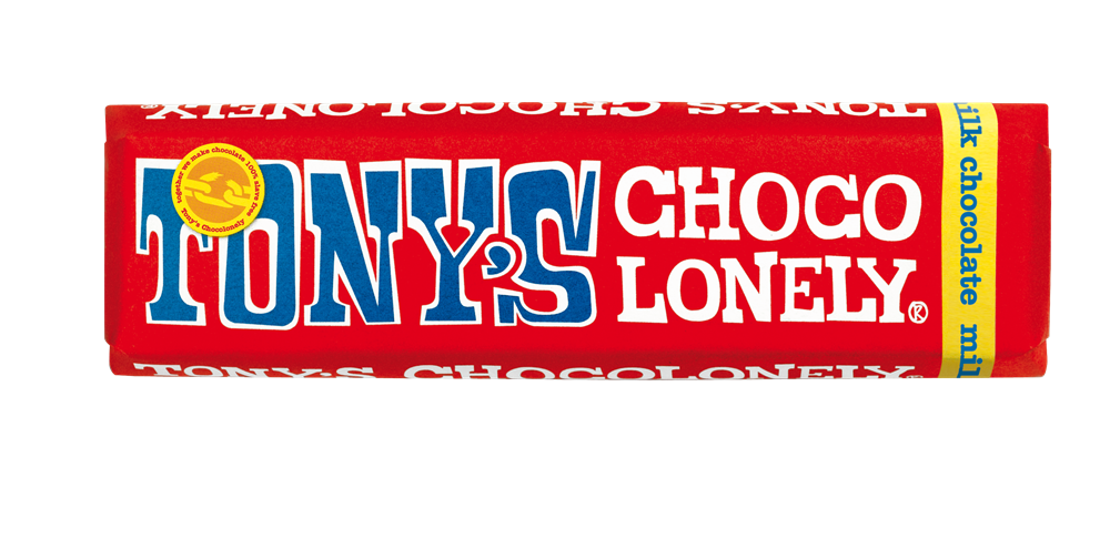 Tonys Chocolonely Milk Chocolate Bar 50g