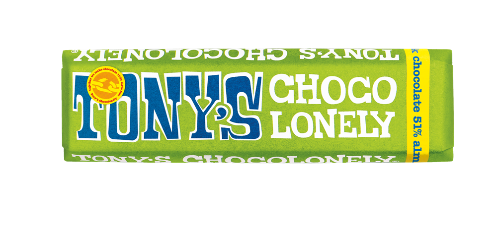 Tonys Chocolonely Dark Alm Sea Salt 47g