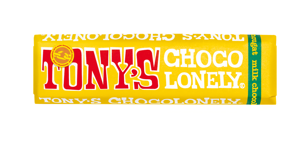 Tonys Chocolonely Almond Honey Nougat 47g