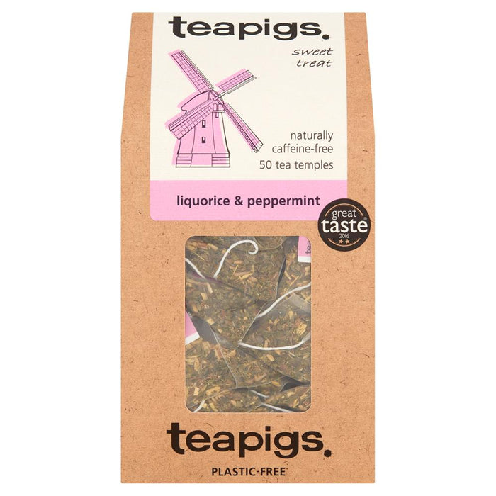 Teapigs Liquorice & Mint 50 Bags