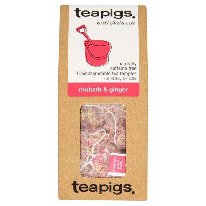 Teapigs Rhubarb & Ginger 15 Bags