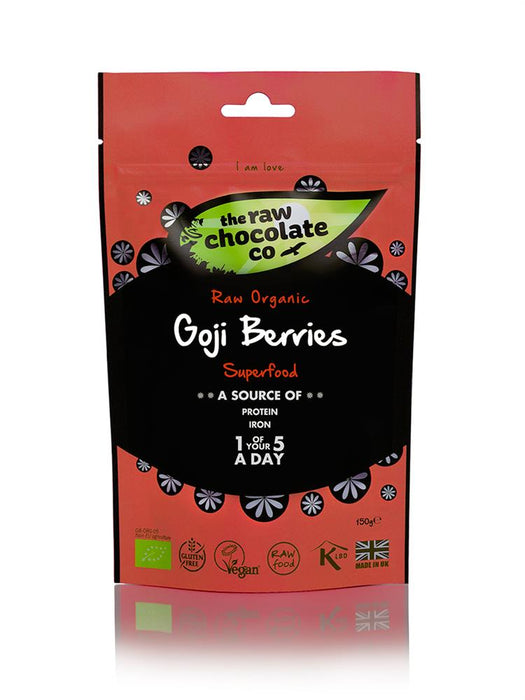 The Raw Chocolate Company Organic Goji Berries 150g